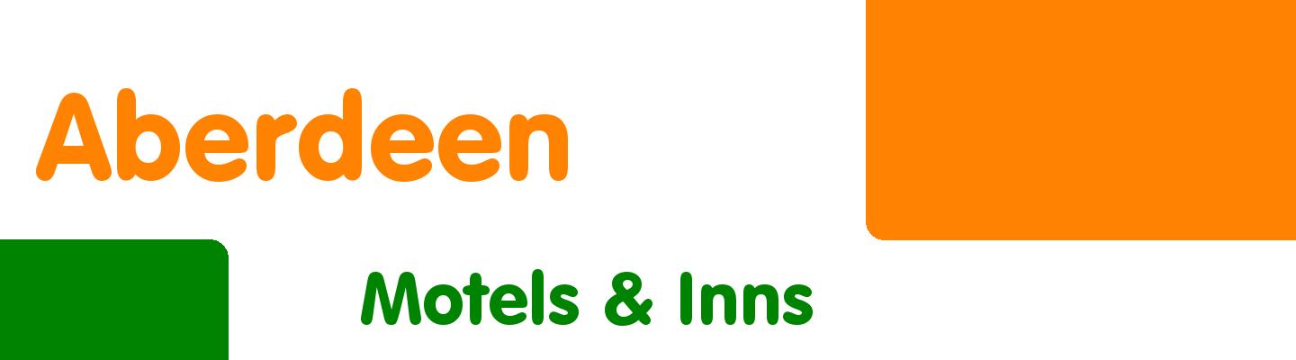 Best motels & inns in Aberdeen - Rating & Reviews
